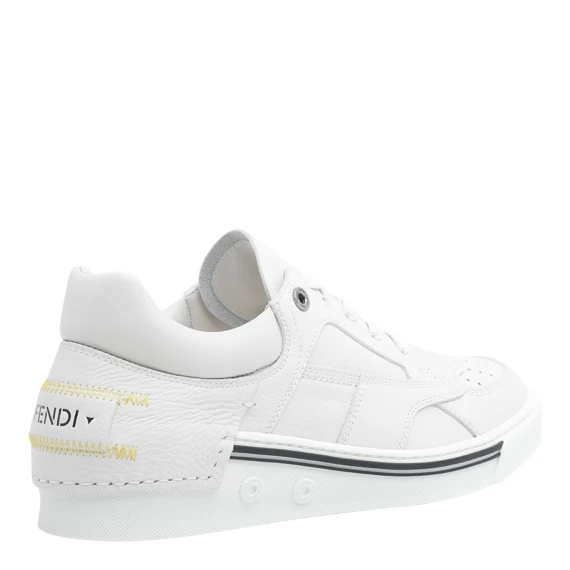 Sneakers Fender bianche Fendi