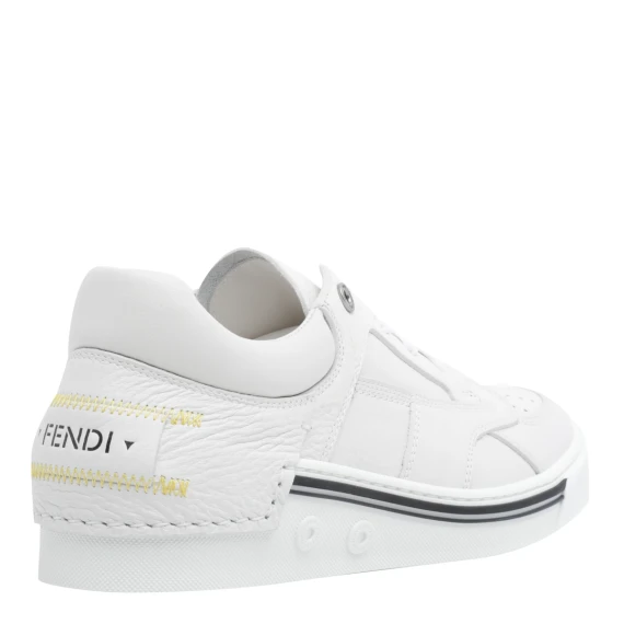 White low-top sneakers Fendi