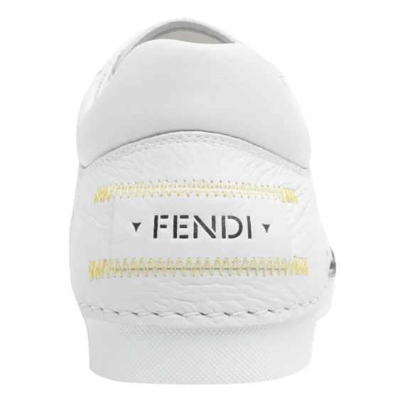 White low-top sneakers Fendi