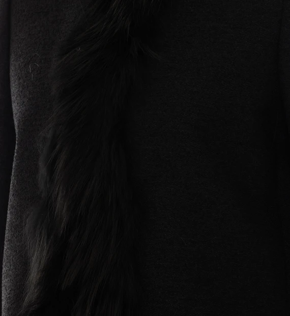 Giacca blouson nera Fendi