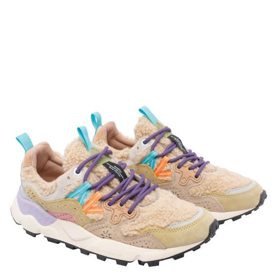 Flower Mountain Sneakers Beige