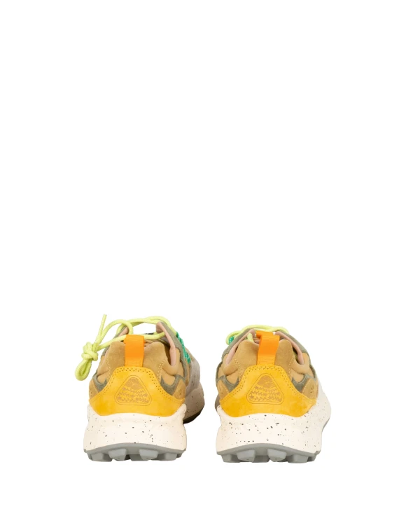 Sneaker Flower Mountains Yamano 3 Grigio Bianco e Taupe