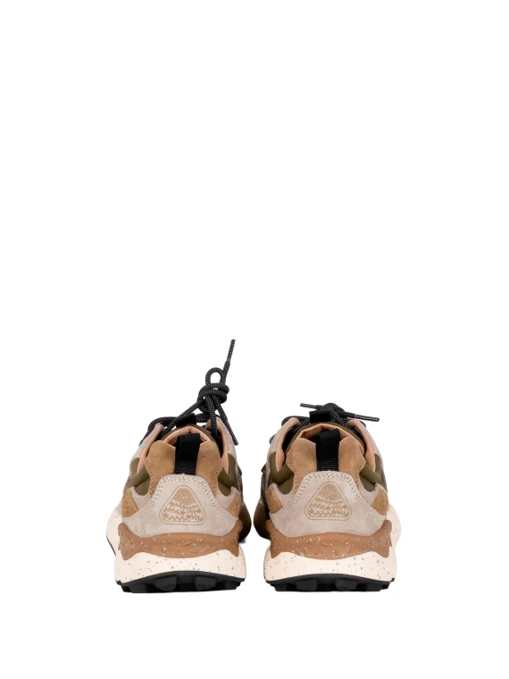 Sneakers cream brown taupe Flower Mountain