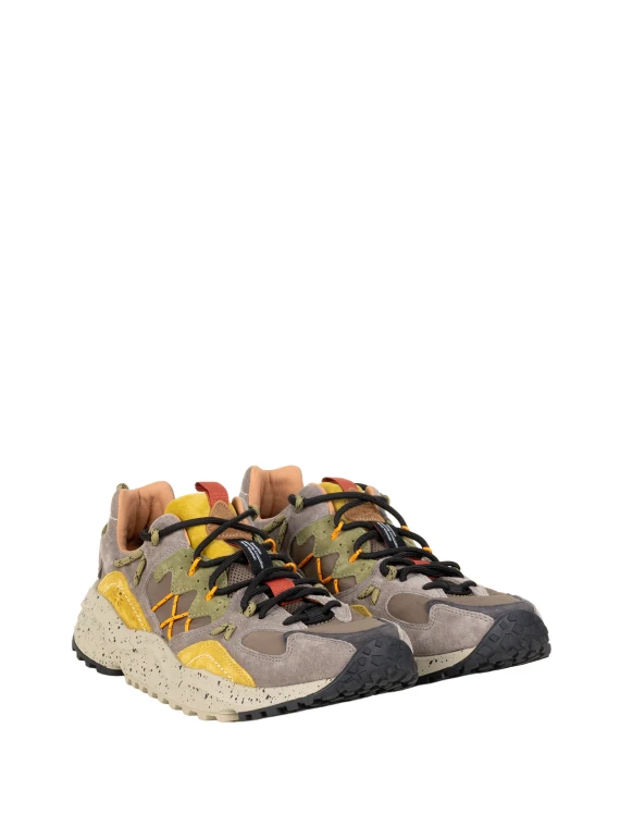 Sneakers MUD-DARK BROWN-ACID Flower Mountain