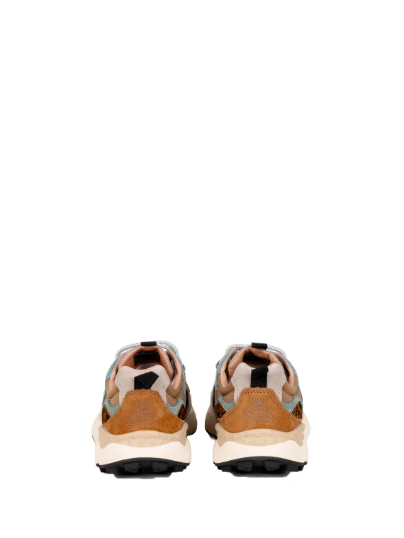 Sneakers Taupe Beige Copper Flower Mountain