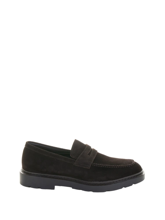 Men's Cocoa Suede Moccasin