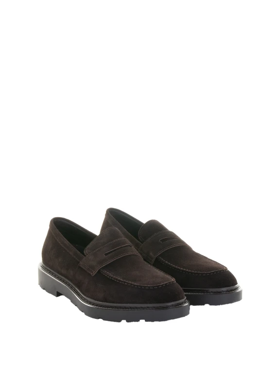 Men's Cocoa Suede Moccasin