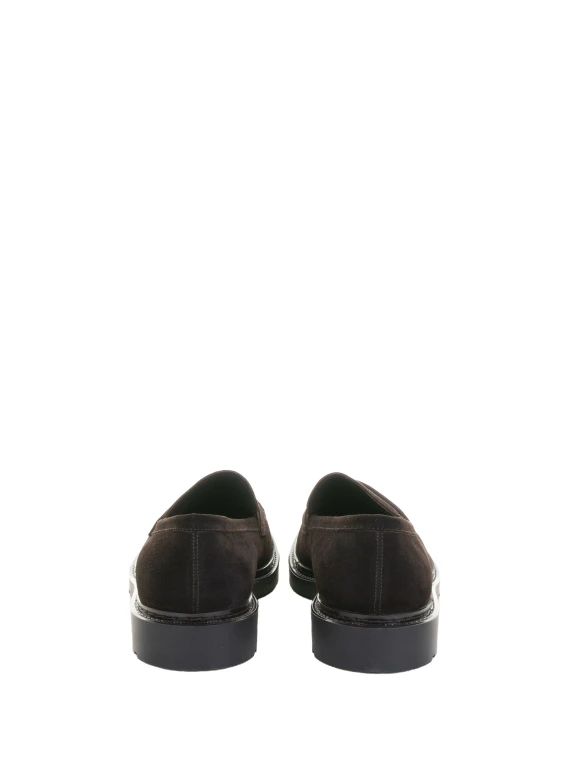 Men's Cocoa Suede Moccasin