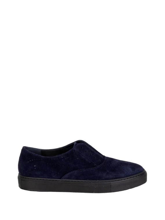 Sneakers Slip On Camoscio