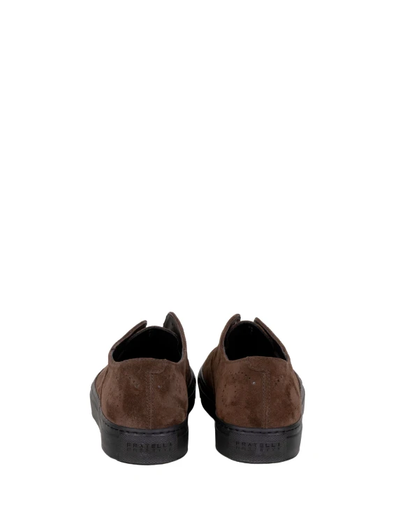 Sneakers Slip On Camoscio