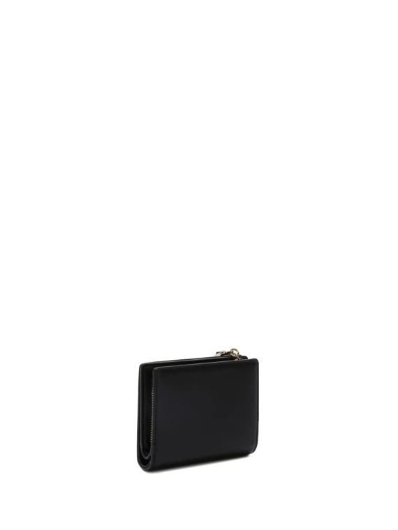 Nuvola Wallet Black Leather