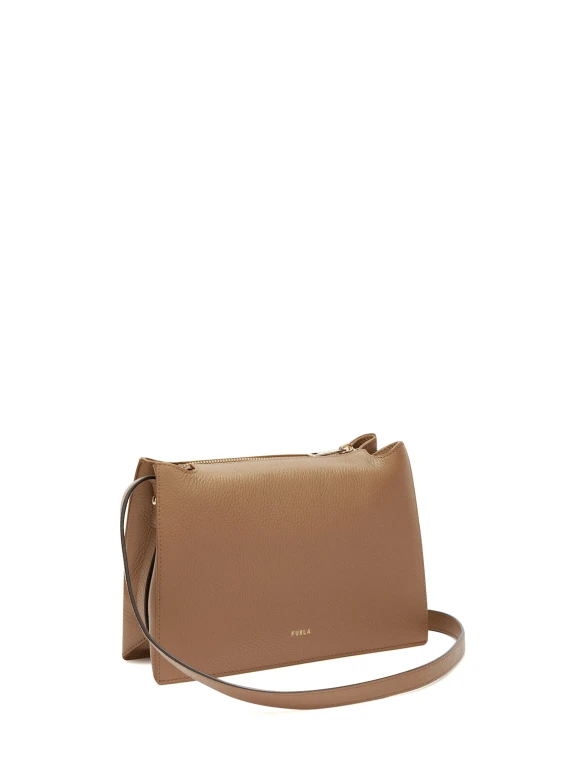 Nuvola S Desert Leather Shoulder Bag