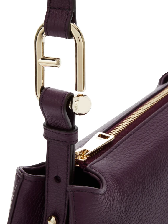 Nuvola S shoulder bag in leather