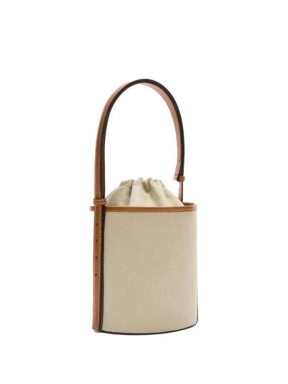 Borsa a secchiello Lido Toni Cognac Small
