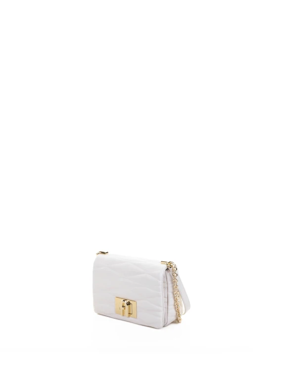 Borsa a tracolla S 1927 in pelle bianca
