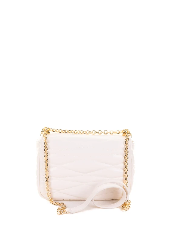 1927 Cream Leather Shoulder Bag