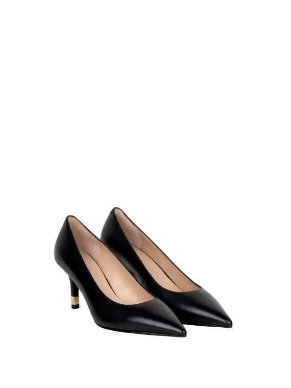 Scarpe con tacco Slingback Aria Nero