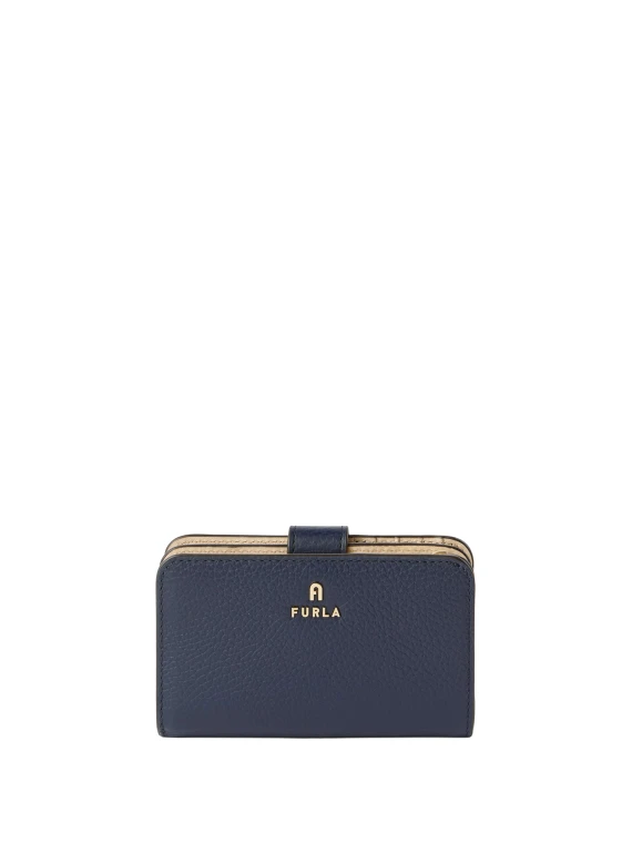 Wallet Camelia Compact Blue Furla