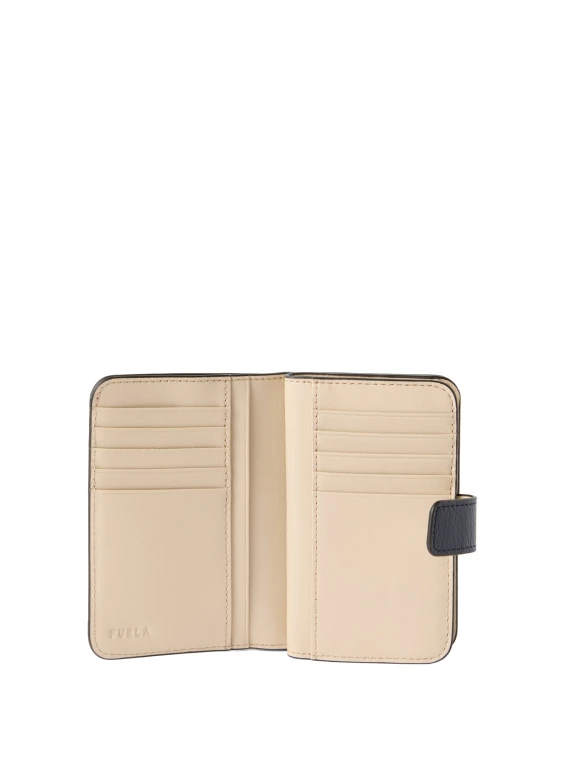 Wallet Camelia Compact Blue Furla