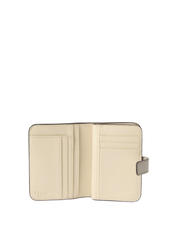 Wallet Camelia Compact Grey Furla
