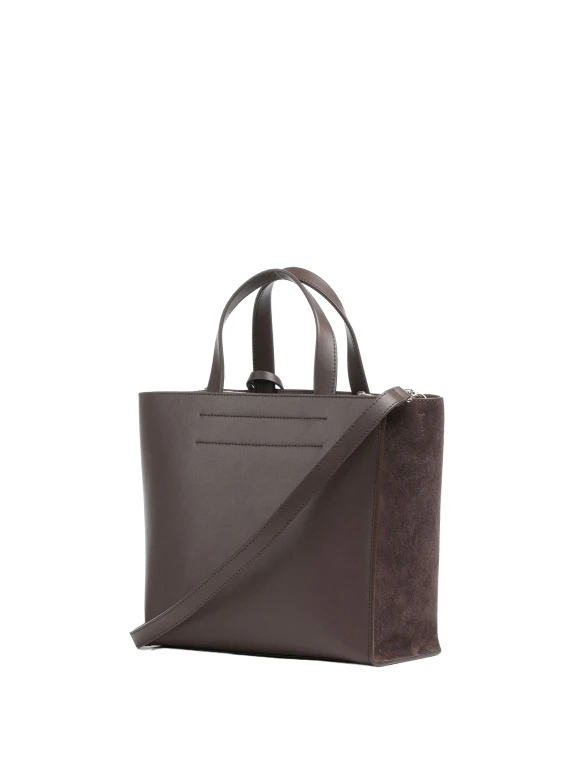 Divide Chocolatetop-Handle Bag Furla