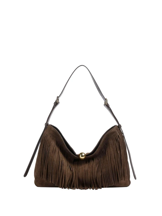Sfera Soft Chocolate Shoulder Bag Furla