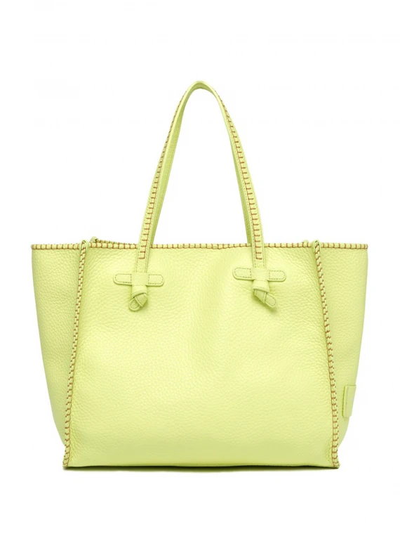 Marcella shopping bag in bubble leather
