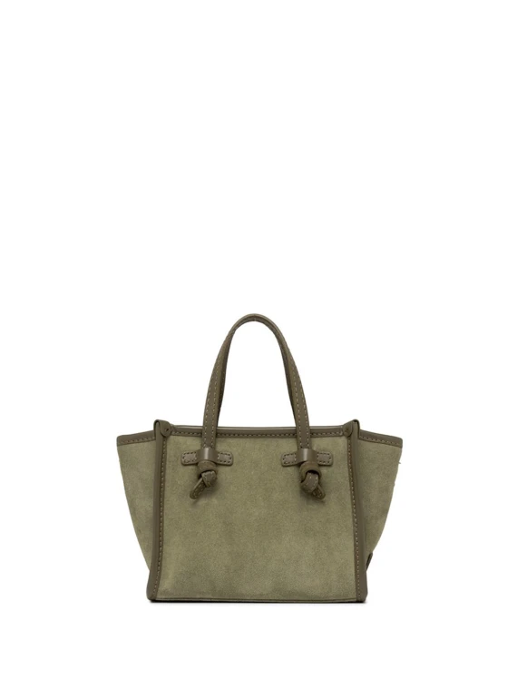 Miss Marcella suede shopping bag