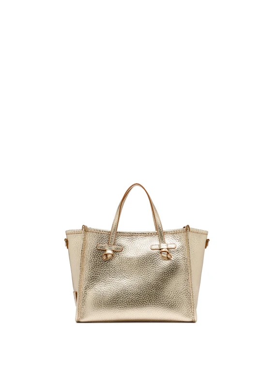 Shopping bag Marcella 32 in pelle bubble double light gold - Taglia UNI - G.CHIARINI MARCELLA