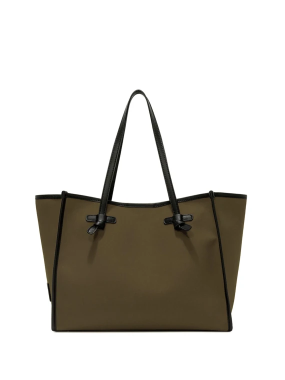 Borsa Marcella in canvas bicolore