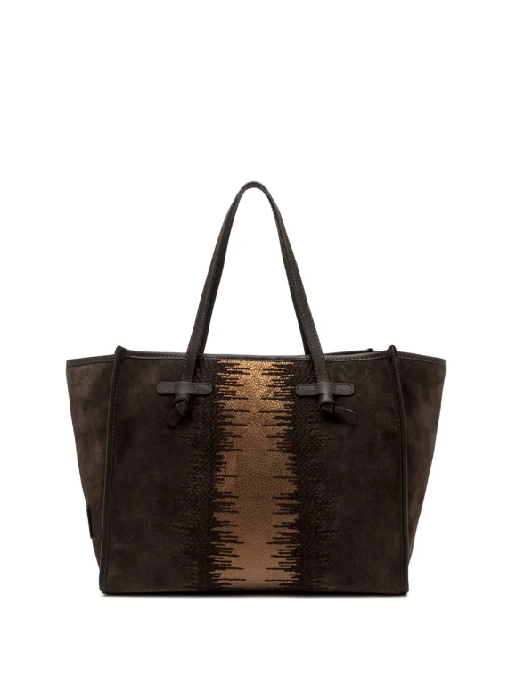 Borsa Marcella in pelle scamosciata