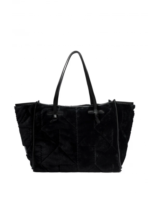 Marcella shopping bag in quilted eco four