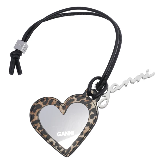 BOU HEART MIRROR KEYRING