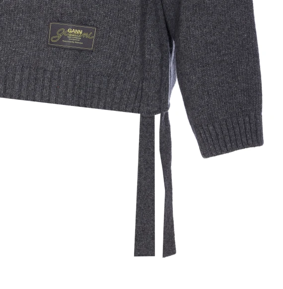 GANNI Maglie Grigio