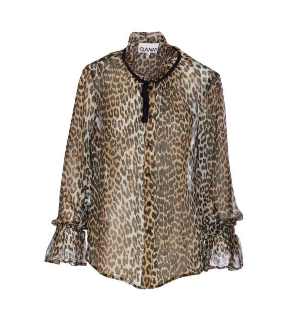 LEOPARD PRINT SHIRT