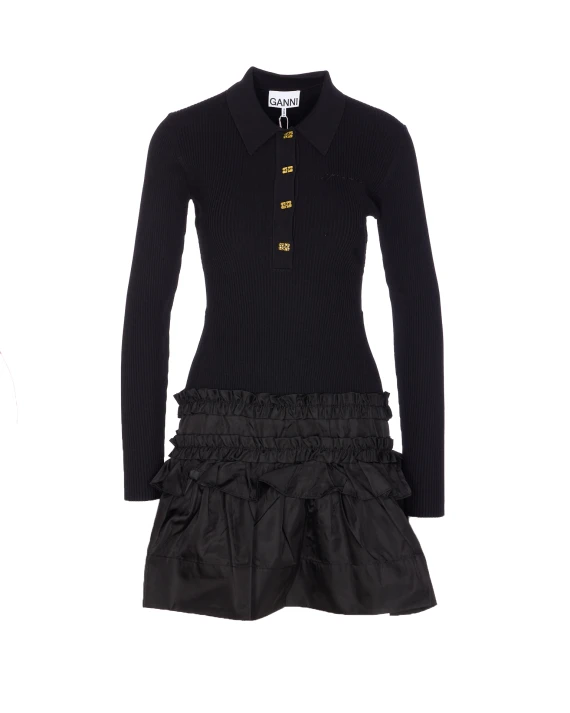GANNI Dresses Black