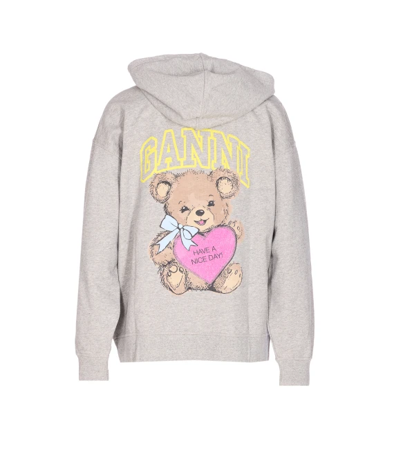 ISOLI TEDDY ZIP HOODIE