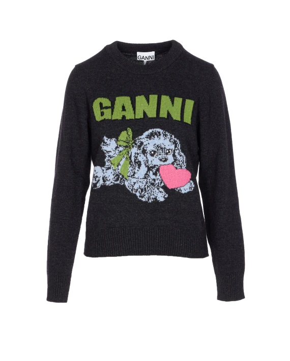 GANNI Maglie Grigio