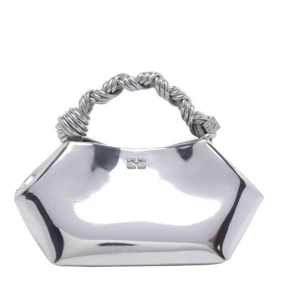 GANNI Borse... Argento