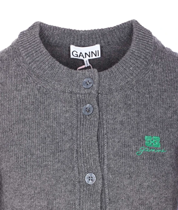 GANNI Sweaters Grey