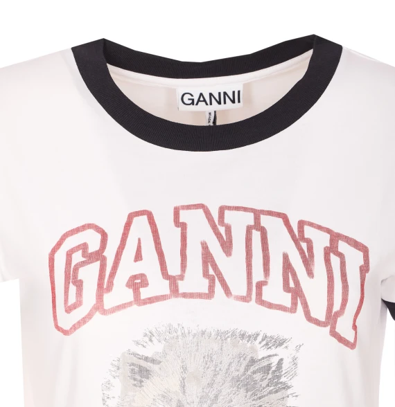 GANNI T-shirt e Polo Bianco