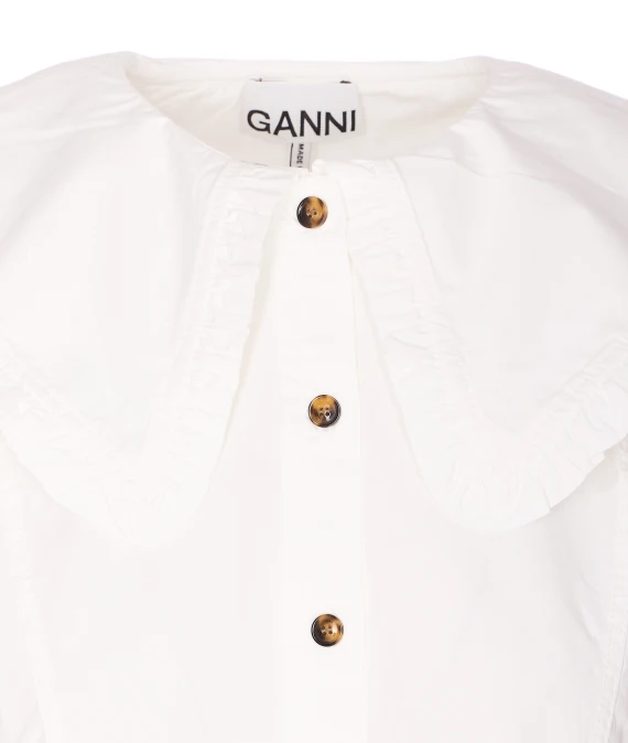 GANNI Camicie Bianco