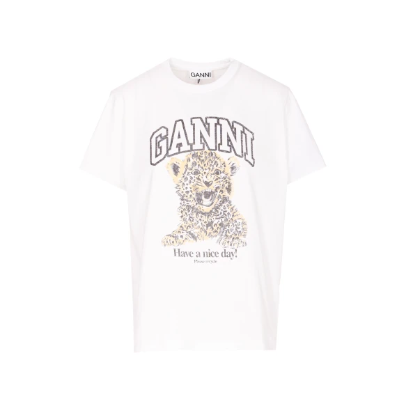GANNI T-shirt e Polo Bianco