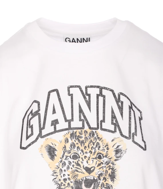 GANNI T-shirt e Polo Bianco