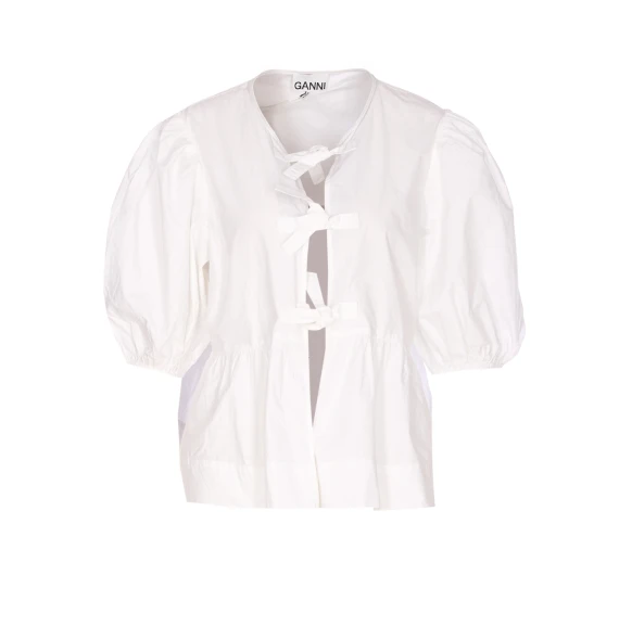 GANNI Camicie Bianco