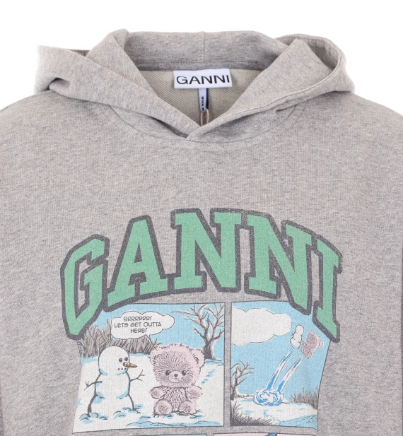 GANNI Maglie Grigio