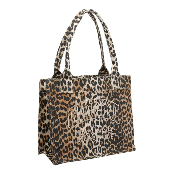 large easy shopper pocket print