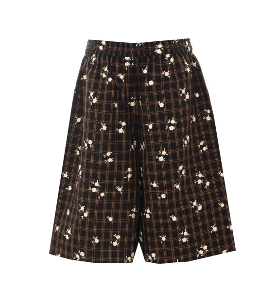 Pantaloncini marroni