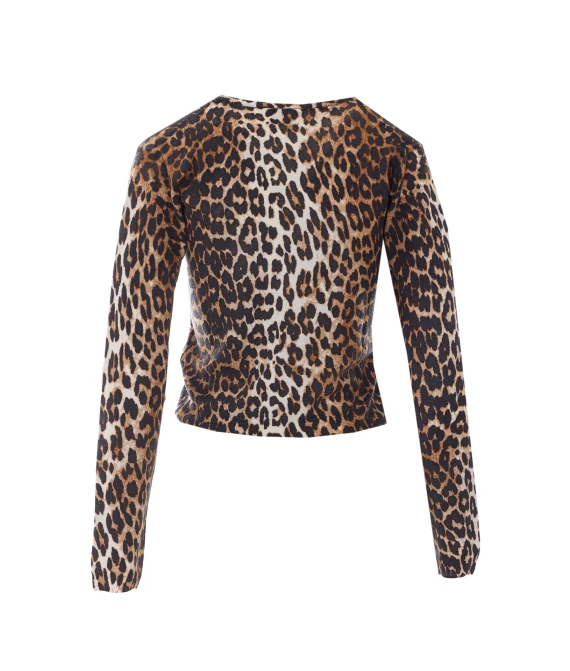 Maglia marrone GANNI