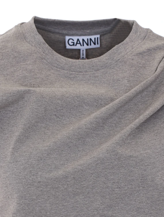 Heavy Draped T-Shirt GANNI